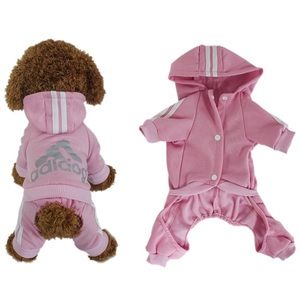 Pink dog jumpsuit